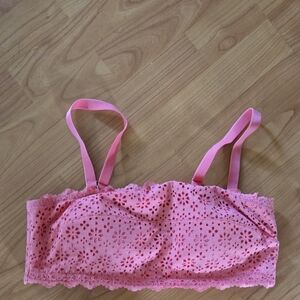 Auden Pink Lace Bandeau